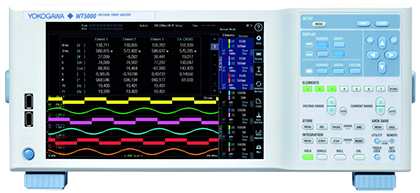 谐波分析仪WT3000应用实测：测量变频器效率
