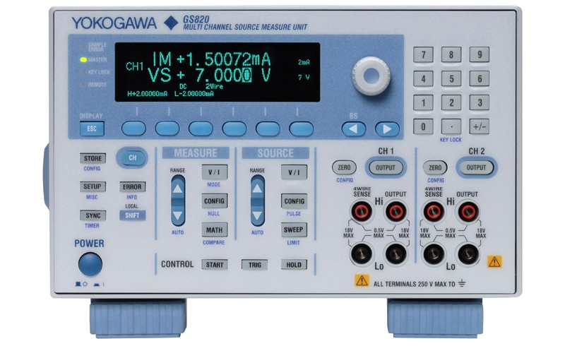 GS820 多通道信号源测量单元