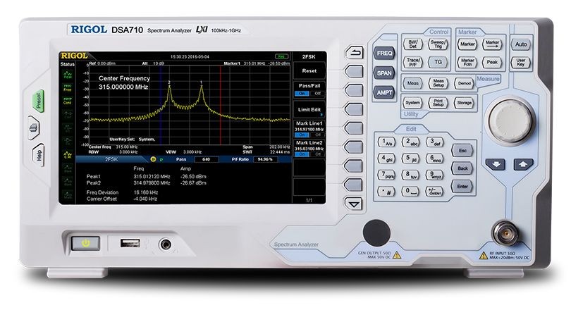 DSA700系列 频谱分析仪