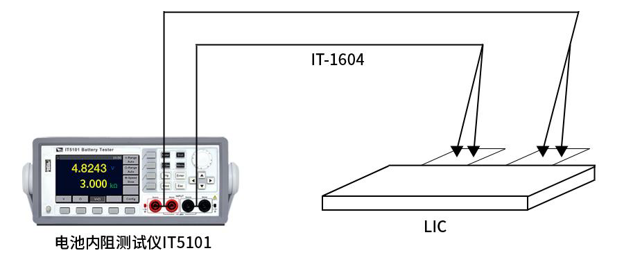 艾德克斯IT5100电池内阻测试仪 电容器的ESR测量应用