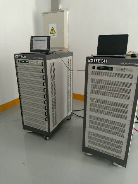 全钒液流电池的循环充放电测试