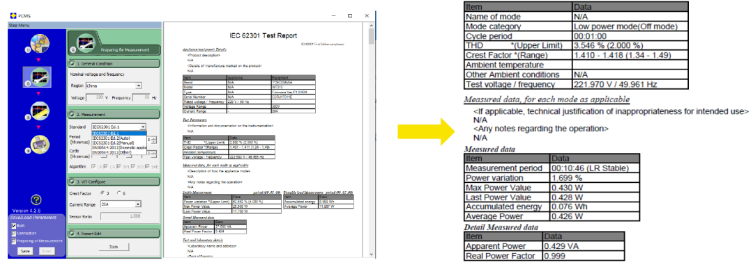 家用电器待机功耗测试