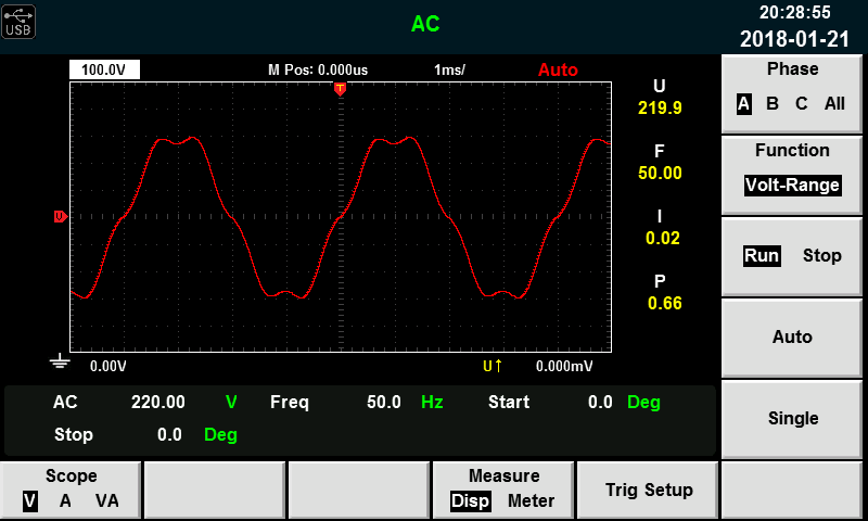 如何模拟电压谐波测试AC滤波器？