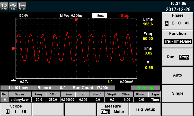 完美演绎低电压穿越并网测试